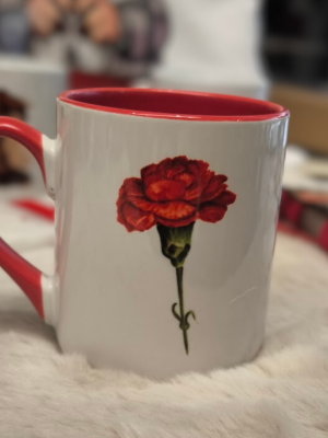 Κούπα Κόκκινο γαρύφαλλο