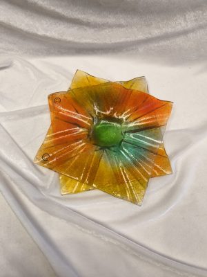 σταχτοδοχειο απο φυσητο γυαλι