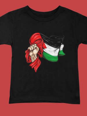 Fist of Resistance t-shirt μαύρο Fist of Resistance