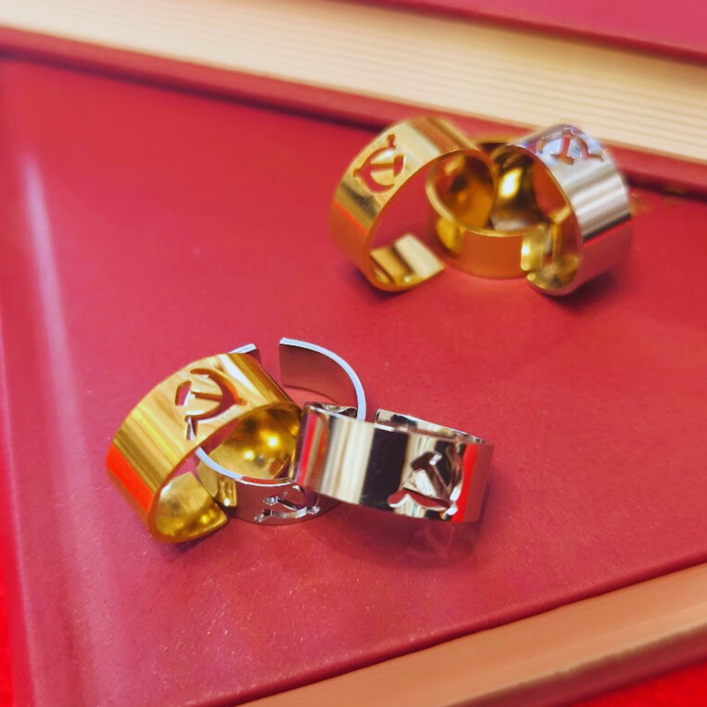 Δαχτυλίδι Σφυροδρέπανο