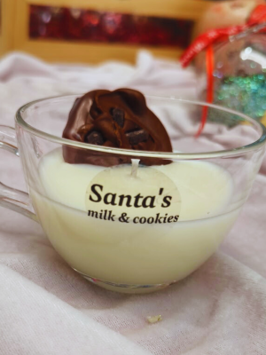 Κερί σόγιας Santa's Milk & cookies