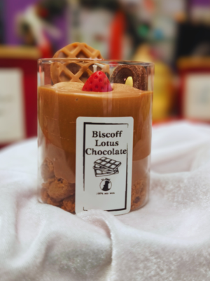 keri sogias biscoff lotus chocolate Κερί σόγιας biscoff lotus chocolate