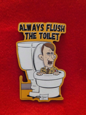 Μαγνητάκι zgur flush the toilet
