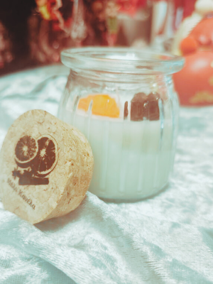 Κερί σόγιας Μήλο Κανέλα