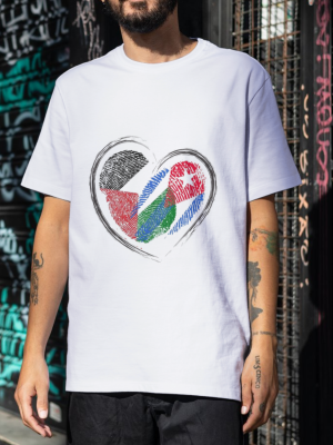 t-shirt Cuba Palestine