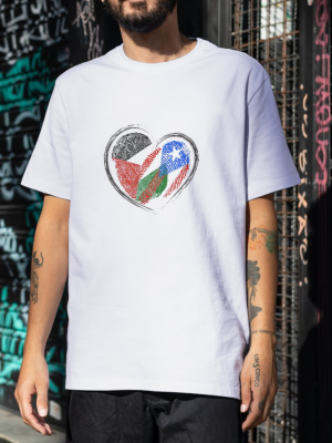 t-shirt Cuba Palestine